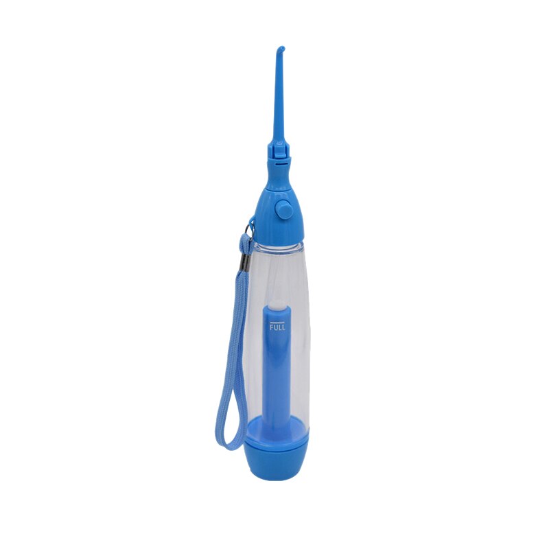 Novo portátil irrigador oral limpar a boca lavar o seu dente água manual de irrigação água dental flosser sem eletricidade abs