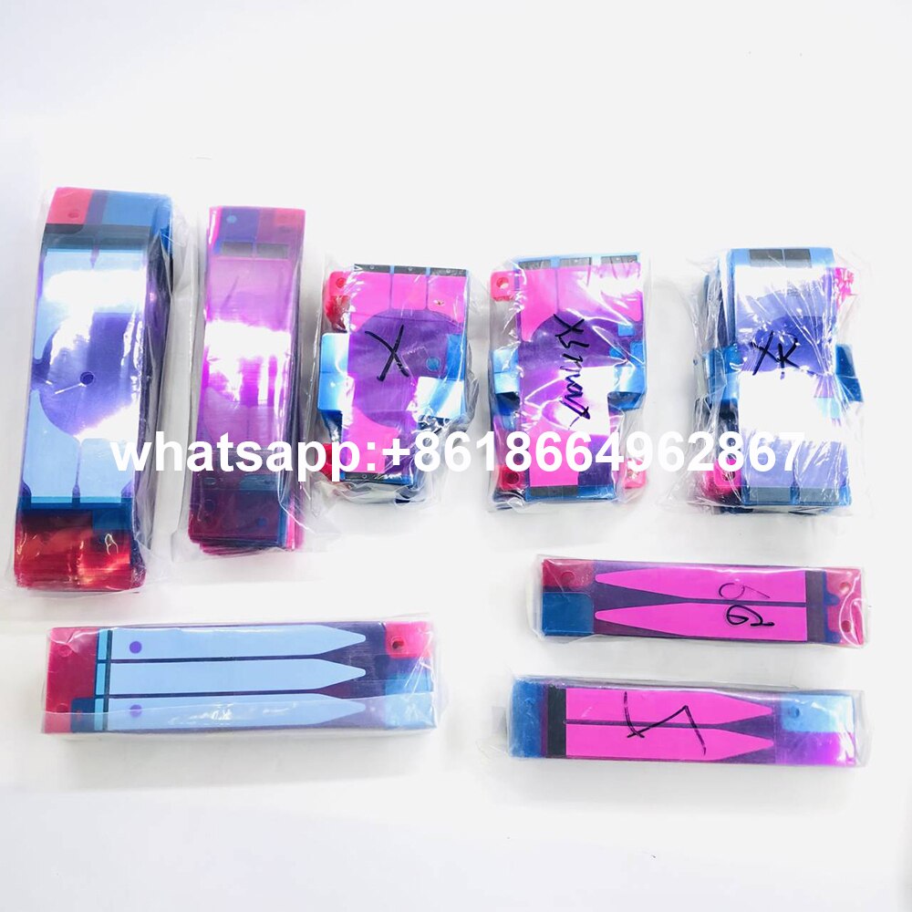 10PCS Battery Adhesive Battery Sticker Tap For iPhone 6 6P 6S 6SP 7 7P 8 8P Mobile Phone Stickers Film