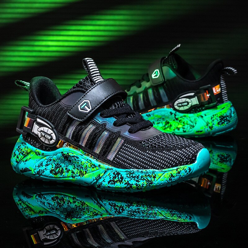 Kindersportschoenen jongens waterdichte enkele schoenen campus meisjes schoenen jongens sneakers casual camouflage kinderschoenen