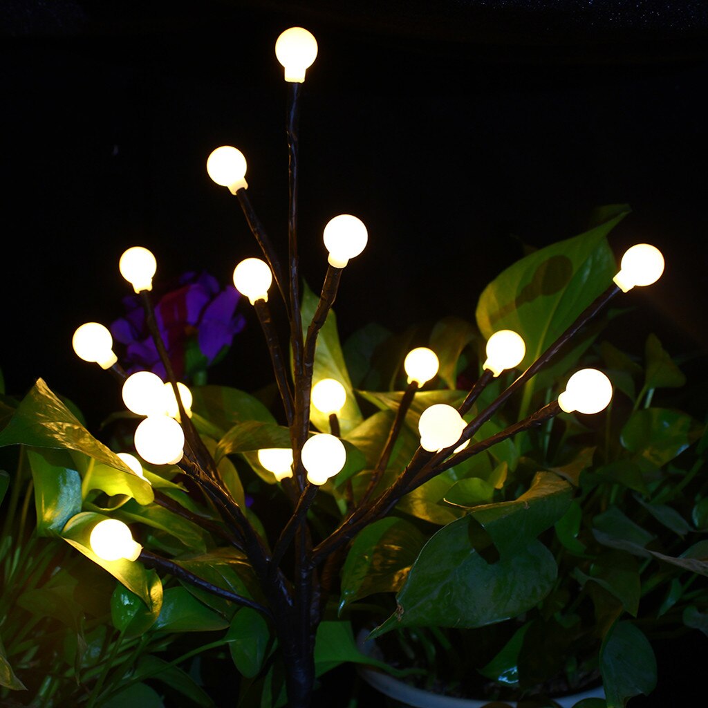 LED Solar Power Tree Light Garden Outdoor Yard Lawn Landscape Lamp Decor #20190321