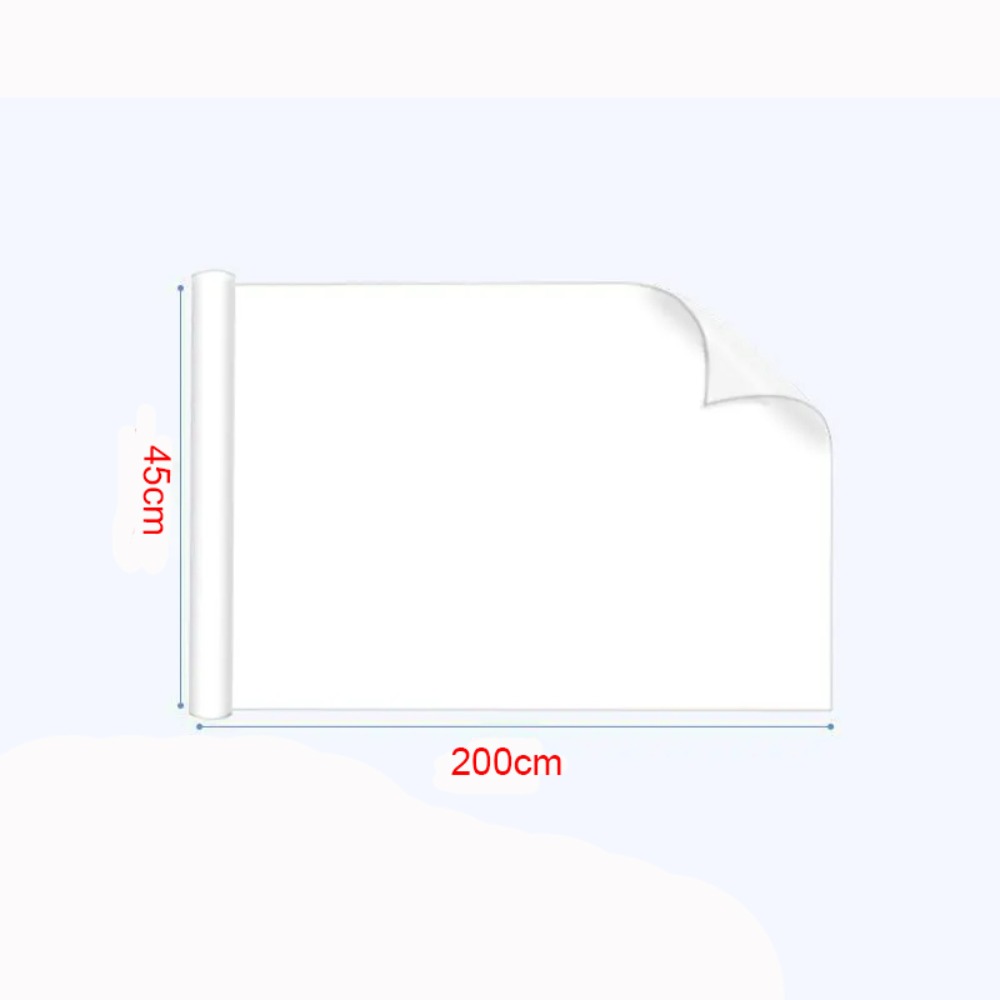 Electrostatic Whiteboard Sticker Reusable PP Teaching Graffiti Drawing Board Removable Household Erasable Whiteboard: Option 1