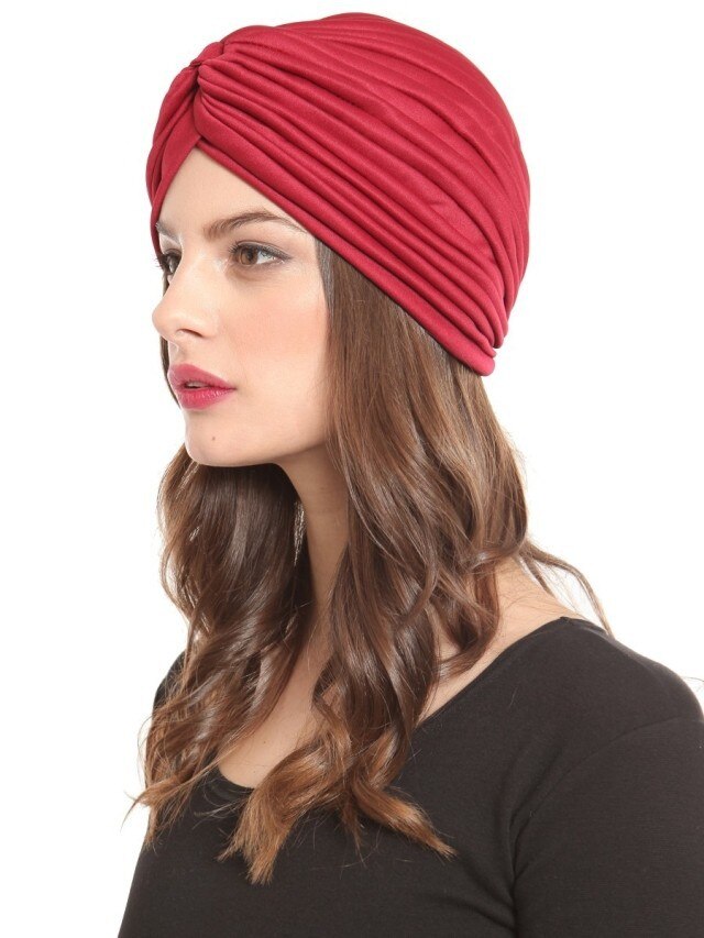 Retail Women's Beanies Muslim Turban Women Big Satin Bonnet Elastic Turban Dastar Imamah