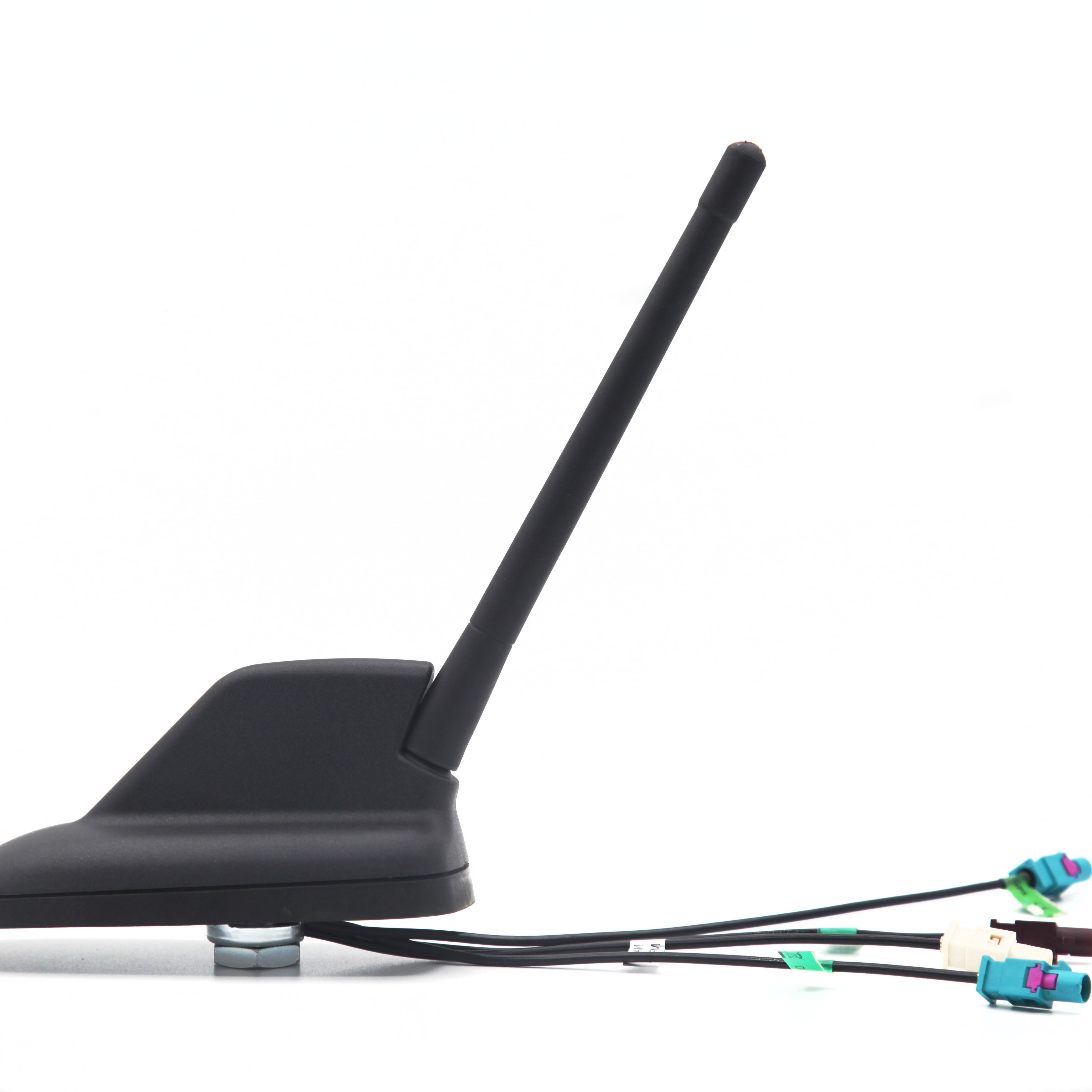 Antena de radio para techo de coche Base de montaje aéreo DAB/GPS/AM FM/GSM: Gris oscuro