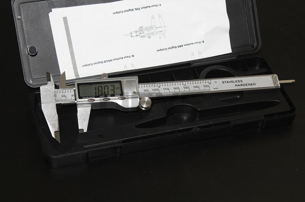 Digital Vernier Caliper 6 Inch 150mm/200MM/300MM Stainless Steel Electronic Caliper Micrometer Depth Measuring Tools