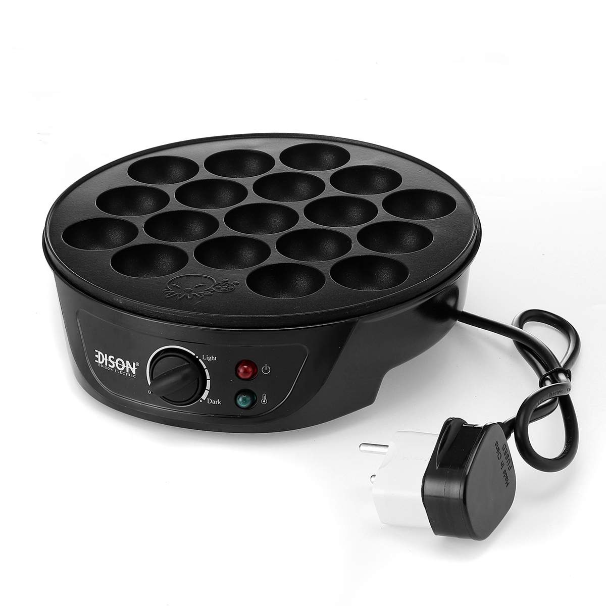 220V 18 Holes Chibi Maruko Baking Machine Household Electric Takoyaki Maker Octopus Balls Grill Pan Cooking Tools: AU