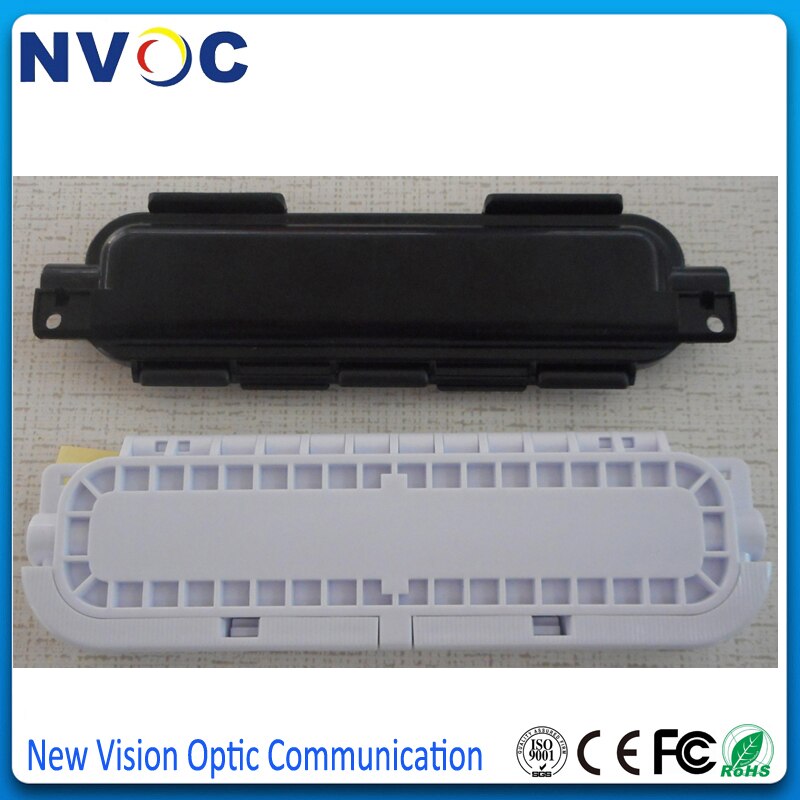 10 stks/partij, FTTH Fiber Optische Kabel Bescherming Doos, kleine Ronde Buis Krimpkous te Beschermen Fiber Splice Lade