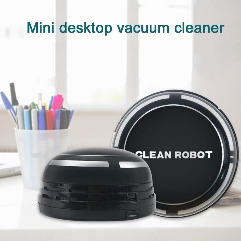 Mini Desktop Robot Vacuum Cleaner Smart Vacuum Cleaner Auto Obstacle Avoidance Keyboard Vacuum Sweeper Barrendero Kehrmaschine