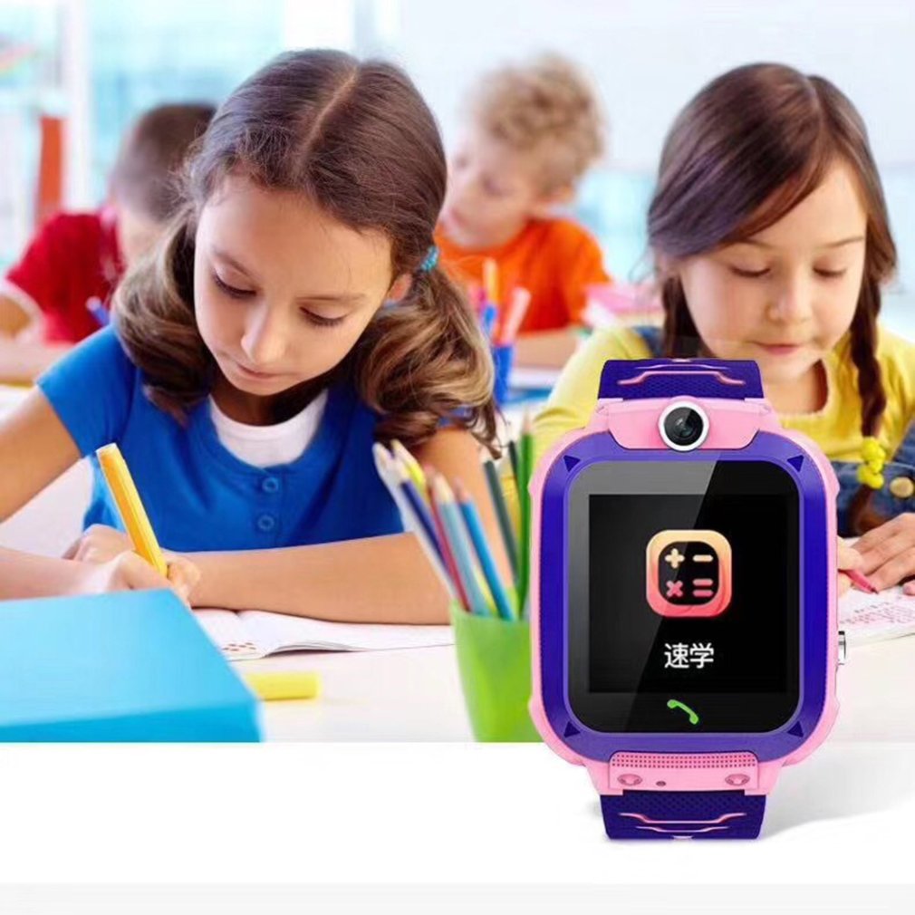 Waterdichte Q12 Smart Horloge Multifunctionele Kinderen Digitale Horloge Baby Horloge Telefoon Voor Ios Voor Android Kids Toy