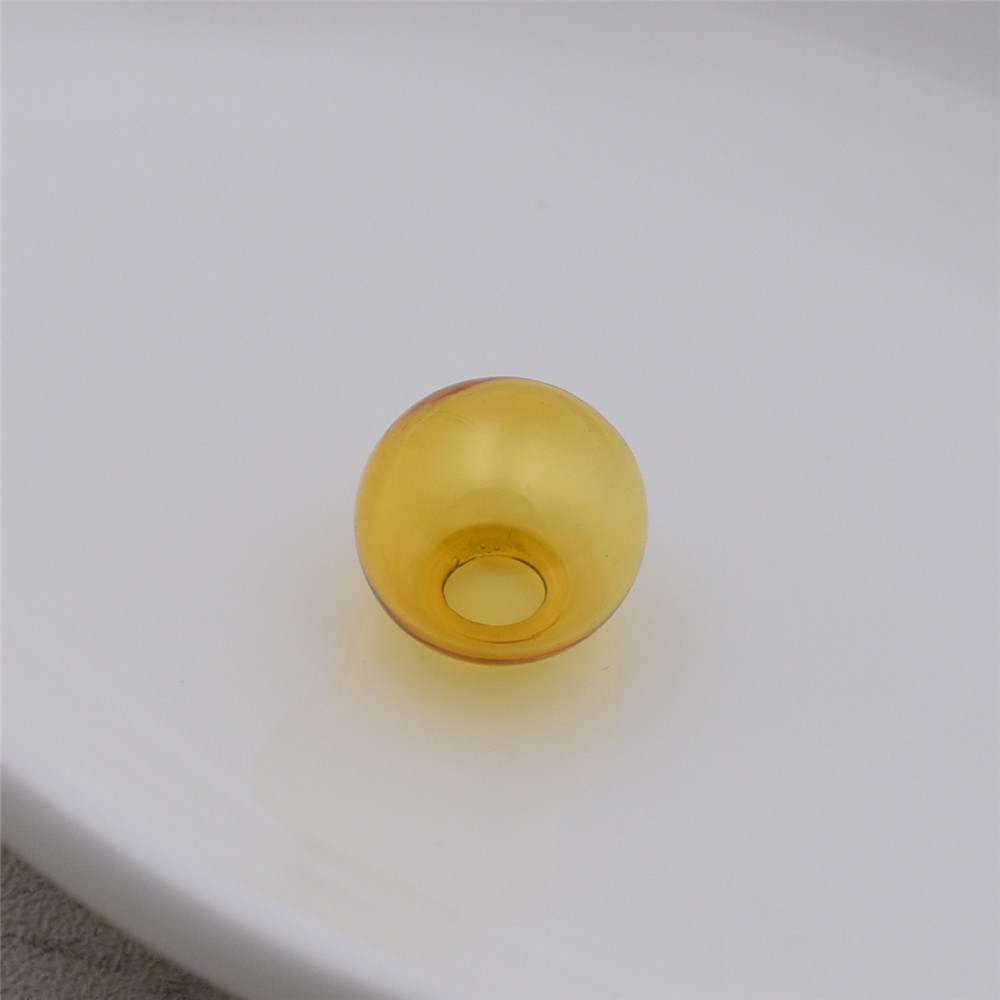 10 Stück 8–16 mm hohle Farbe Glaskugel mit See Globus Perlen Kugel Glasflasche Fläschchen Reize Schmuckherstellung Zubehör Erkenntnisse: Grün / 12mm