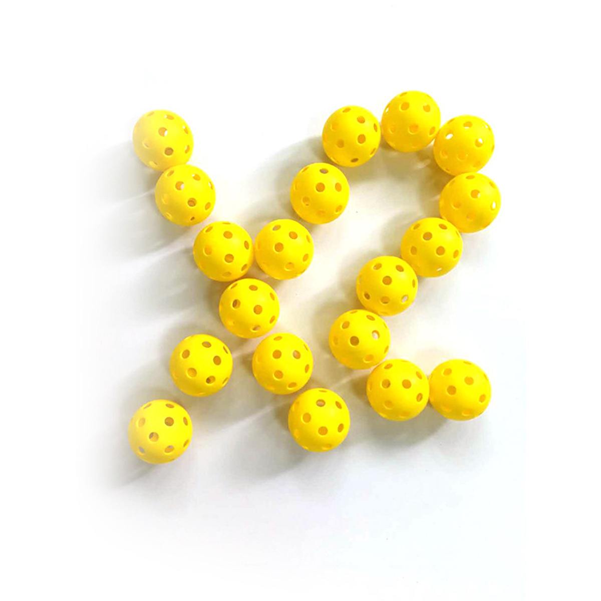 4Pcs/Set Pickleball Balls Pro 26 Holes for Outdoor Indoor Sport Training Toys 74mm Standard Home Pickle Ball Balls