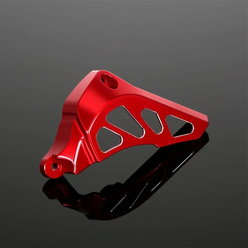 CNC linkertandwielbeschermer Chain Guide Cover Protector voor SUR-RON SURRON Storm Bee: Rood