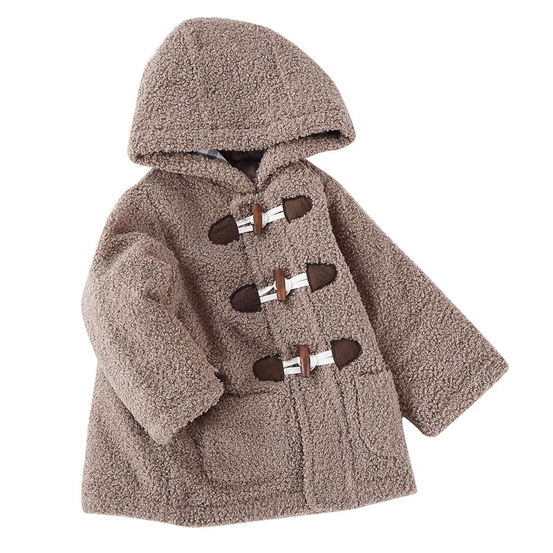 Baby jacket clothes hooded casual clothes children clothing baby wadded cotton warm for autumn and winter kids clothes coat