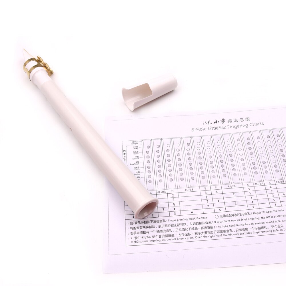 White Pocket Sax Mini Saxophone Sax Portable Little Saxophone With Carrying Bag Woodwind Instrument For Musical Instruments