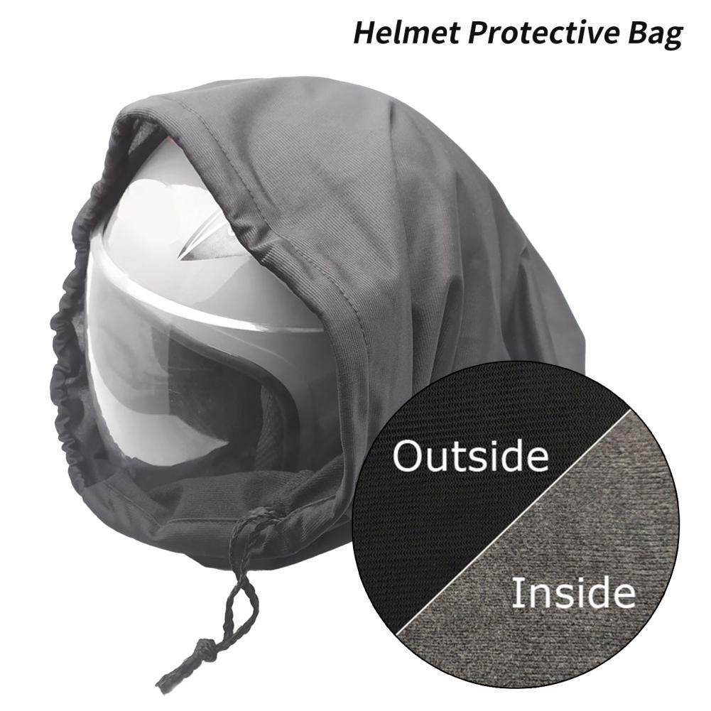 Borsa protettiva per casco borsa per casco leggera tessuto Oxford facile da pulire comoda borsa per il trasporto del casco resistente all&#39;usura