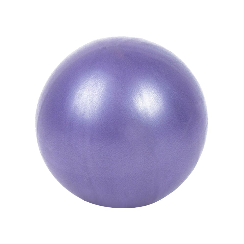 Balles de Yoga 25cm Fitness Yoga balle de base entraînement intérieur Yoga balle exercice gymnastique Fitness Pilates balle exercice d'équilibre: VIOLET