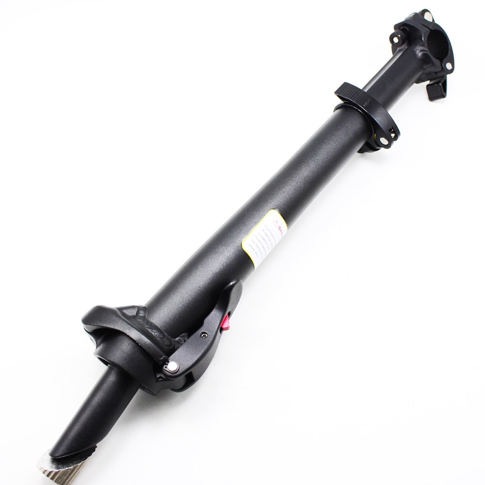 Attacco manubrio pieghevole 25.4*25.4mm attacco manubrio regolabile per bicicletta pieghevole elettrica in alluminio con parti di biciclette dentate: nero