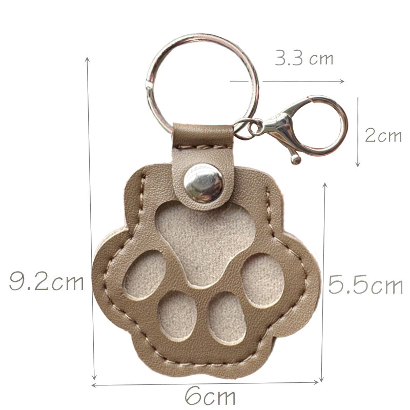 Caja de almacenamiento de pelo de perro, cápsula de recuerdo conmemorativo de pelo de cachorro, contenedor de piel de perro para mascota, llavero de cápsula transparente, recuerdos: Multicolor