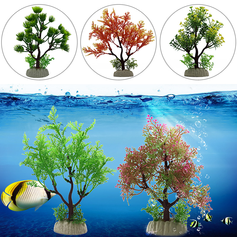 Simulatie kunstplanten aquarium decoratie water onkruid ornament plant aquarium thuiskantoor aquarium gras decoratie