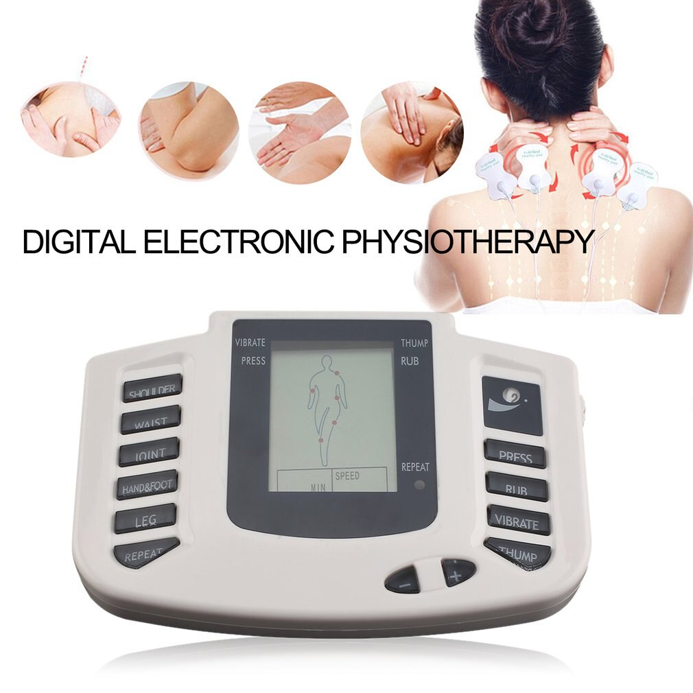 Electro-Stimulatie Massager Electro Estimulador Digitale Elektronische Body Afslanken Puls Massage Spier Ontspannen Electro Stimulatie