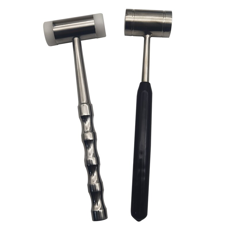 Orthopedic dental equipment bone hammer tooth bone hammer stainless steel titanium handle cosmetic plastic tool