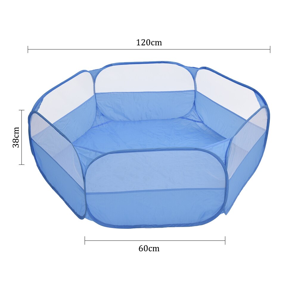 Pet Playpen Portable Open Small Animal Tent Game Fence For Hamster Guinea Pigs Indoor Outdoor