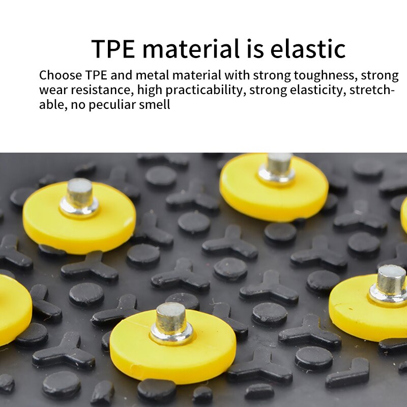 Anti-Slip 10 Studs Sneeuw Ijs Klimmen Schoen Spikes Grips Crampons Cleats Overschoenen Stijgijzers Spike Schoenen Antislip Schoenen cover