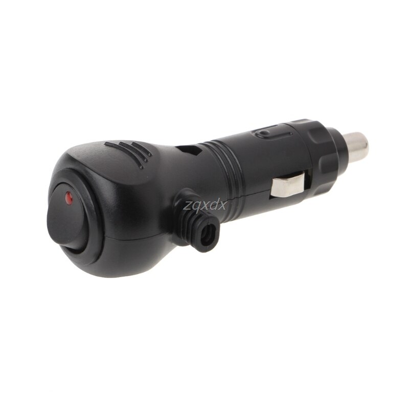 Car Cigarette Lighter Socket Plug Charger Connector LED On Off Switch 12V DC Whosale&amp