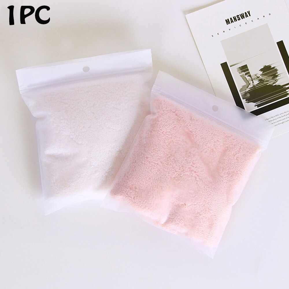 1pc 4 kleuren dikke zachte gezichtswashanddoek comfortabele draagbare kinderbadkamer reishanddoek 30*30cm badkamerbenodigdheden