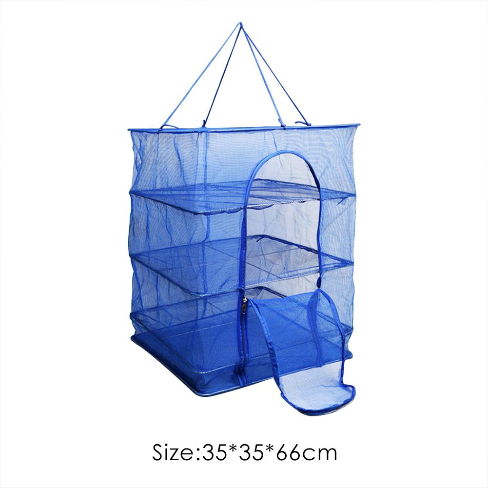 4 Layers Fish Net Flake Drying Fishing Net Rack Fo... – Grandado