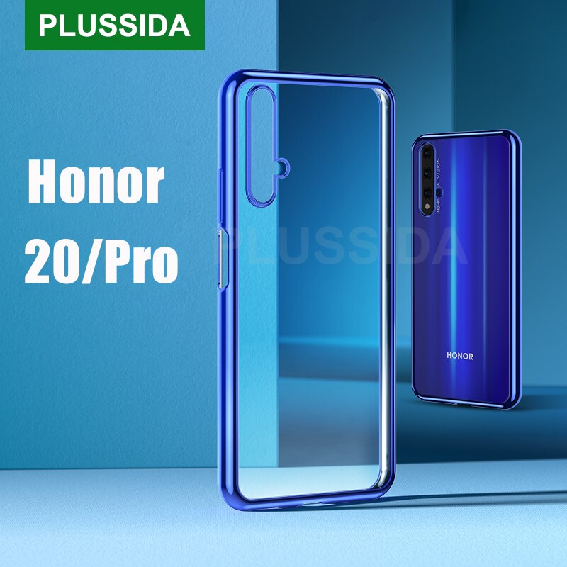 For Huawei Honor 20 Pro honor20 Pro Nova 5t Case Cover Silicone Shockproof soft cases on for Huawei Honor 20 v30 pro Transparent