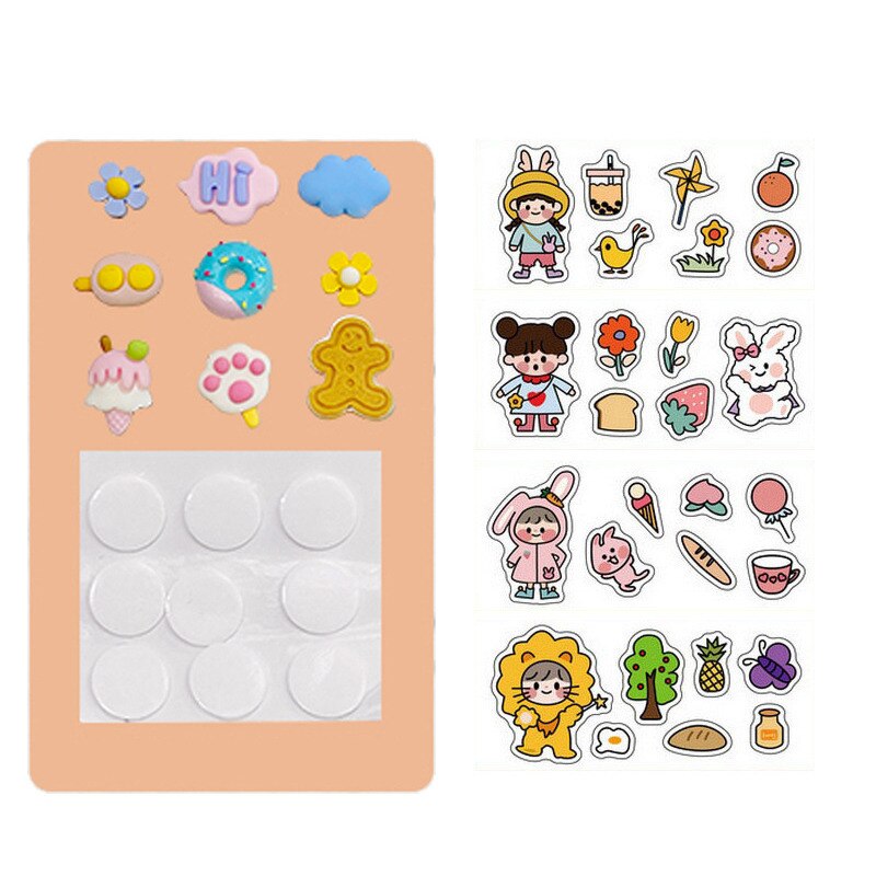 Borraccia da 2 litri con bottiglie di acqua motivazionali in paglia con indicatore di tempo Fitness bicchieri di plastica sport all&#39;aria aperta zucca di paglia glassata: Random stickers