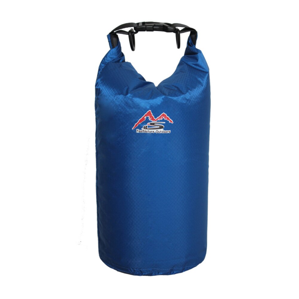 Outdoor Dry Backpack Water Floating Bag Roll Top Sack Kayaking Waterproof Bag Rafting Boating River Trekking Swimming Pool: Blue / 30L