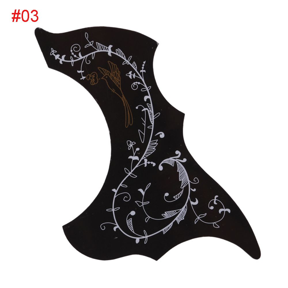 1 Pc Professionele Folk Akoestische Gitaar Slagplaat Zachte Kras Plaat Zelfklevende Pick Guard Sticker Voor Akoestische Gitaar: Marineblauw