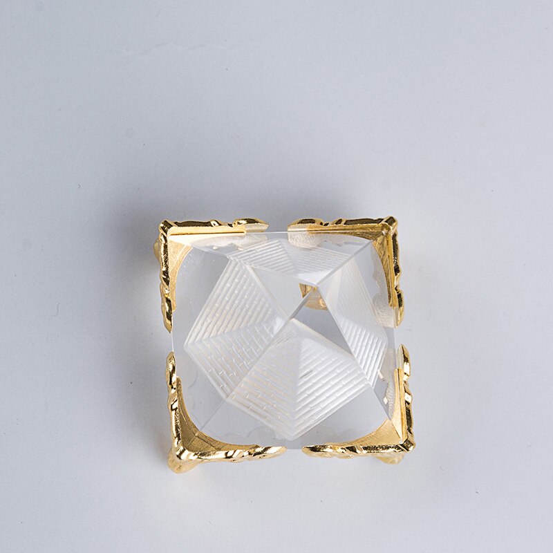 Optical Prism K9 Glass Pyramid Crystal Wedding Triangle Decoration Birthday