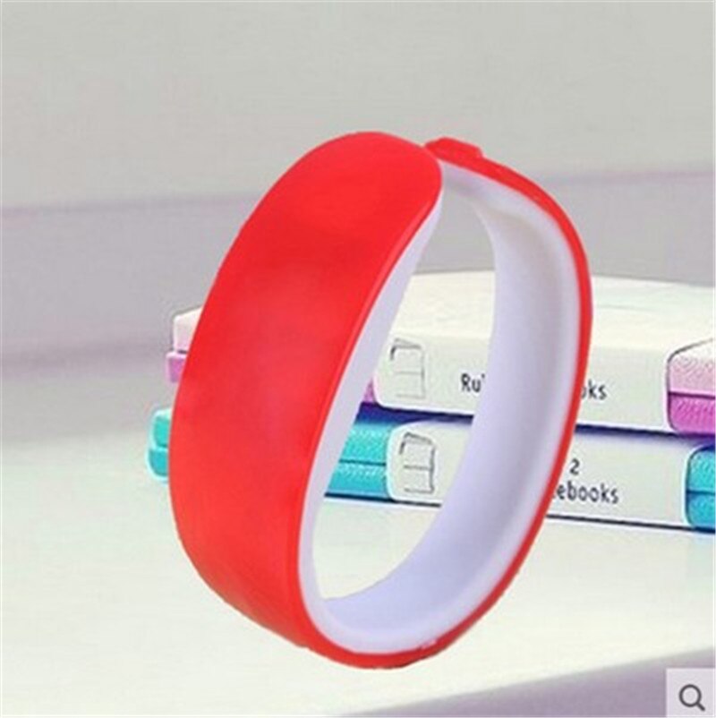 10 Kleur Dolfijn Armband Horloge Band Digitale Horloge Rode LED Horloges vrouwen Horloge Sport Klok reloj hombre relogio: Rood