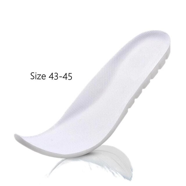 1 para z pianki pamięć wkładka robić butów ortopedyczne oddychające wchłaniające garnek wygodne sportowe wkładki zaszokować DIY zdrowe wkładki antybakteryjne: size 45
