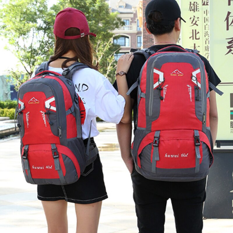 Dihope, mochila para hombre de 60l/40L, mochila para escalar con carga USB, mochila escolar para adolescentes, mochilas de viaje para mujeres, bolsa para exteriores