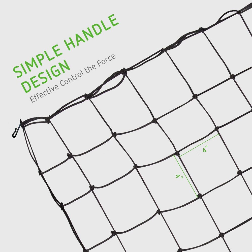 Stretchable 40x40 50x50 60x60 80x80 100x100 120x120 150x150 90x60 stretch net with hook for plant tent plant tent