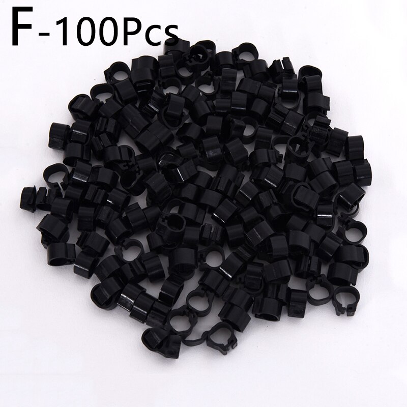 100Pcs Identify Ring Digital Pigeon Foot Rings Carrier Home Bird Parrots Training Feeding Supplies Leg Number Pets Birds Bands: F
