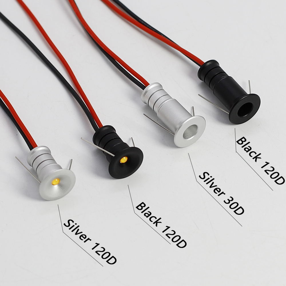 Super Mini Stelle LED 12V Strahler 0,5W Dimmbare Stelle Lichter Deckeneinbaustrahler IP65 Auto KTV Bar Schlafzimmer Treppenstrahler Lampen
