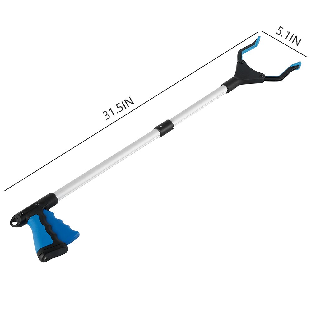 Trash Picker Foldable Grabber Reacher Reaching Assist Tool Extra Long Collapsible Trash Litter Pick Up Garden Picker