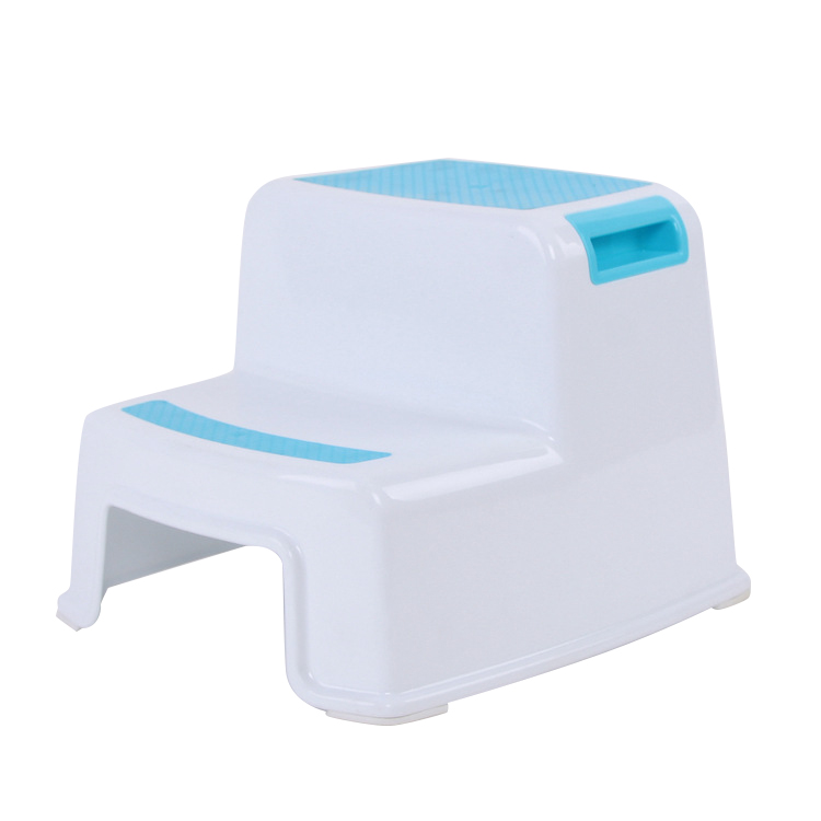 2 Step Stool Toddler Kids Stool Toilet Potty Training Slip Resistant for Bathroom Kitchen HUG-Deals