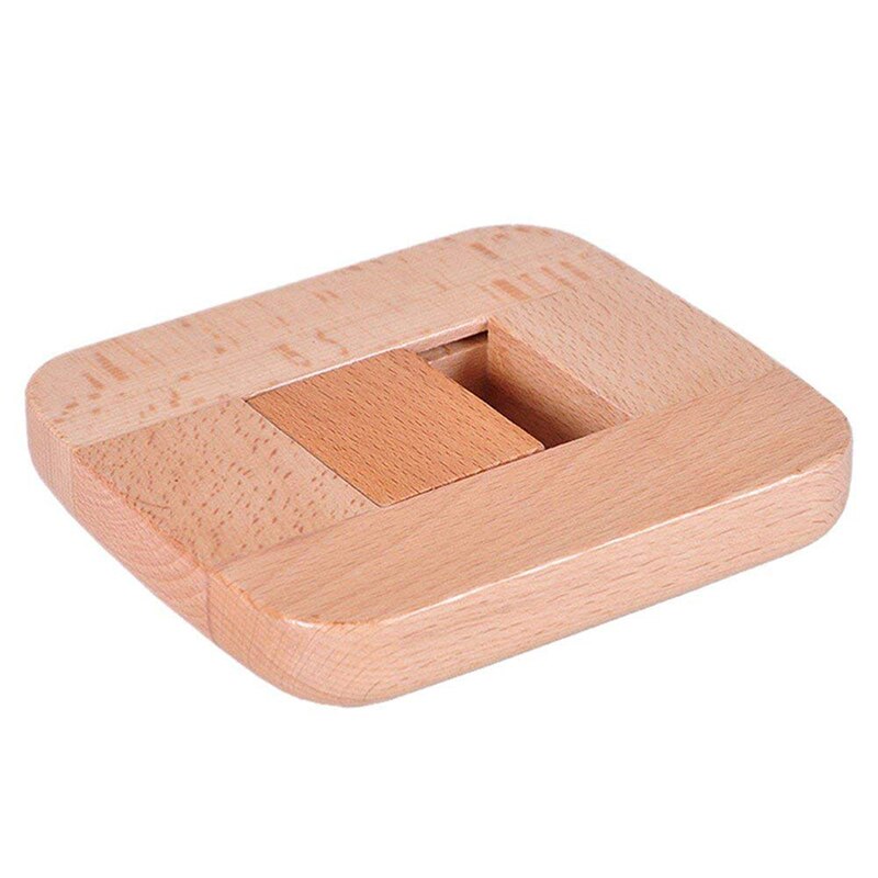 Candado de madera para niños, candados inteligentes de Luban, rompecabezas tradicional, juguetes educativos, cerraduras ancestales antiguas, juguetes antiestrés