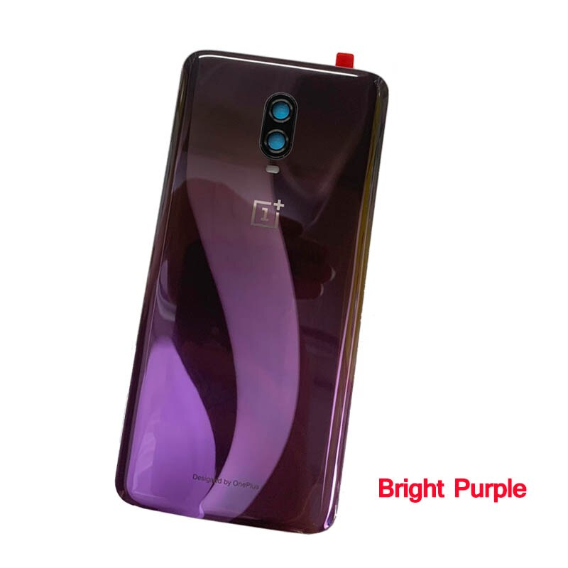 Cubierta trasera de batería para Oneplus 6 6T, carcasa de puerta trasera con lente de cámara, Oneplus 7 Pro, novedad