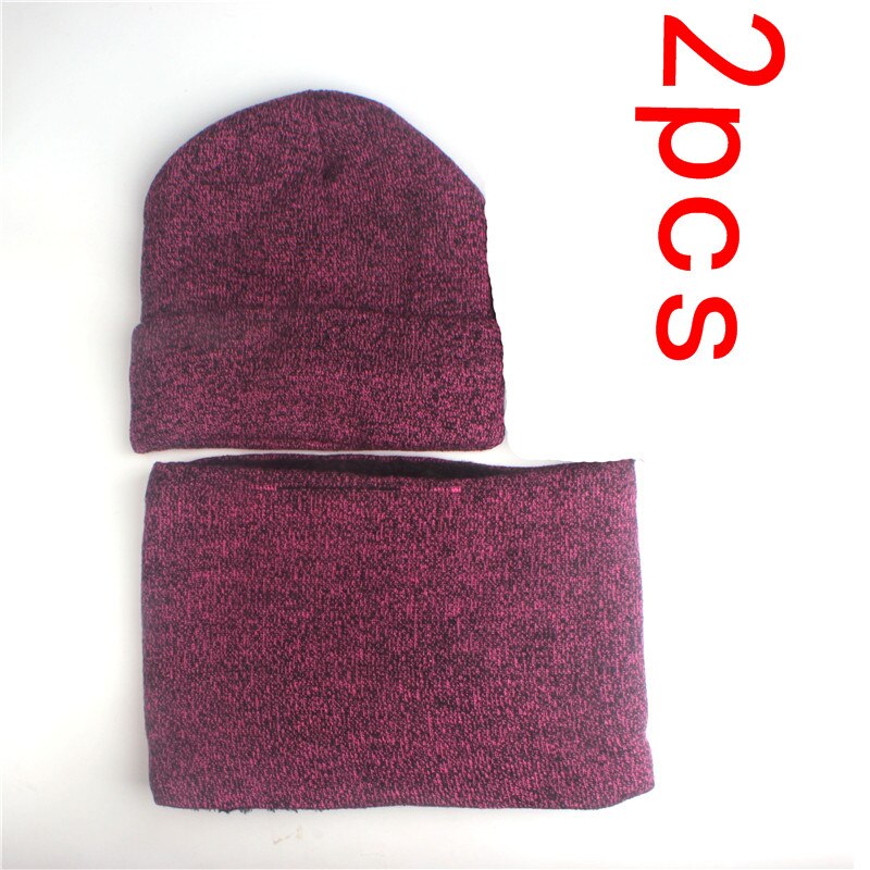 Xthree invierno bufanda sombrero guante de chica de las mujeres sombrero de sombrero invierno barato tapa: 2pcs purple