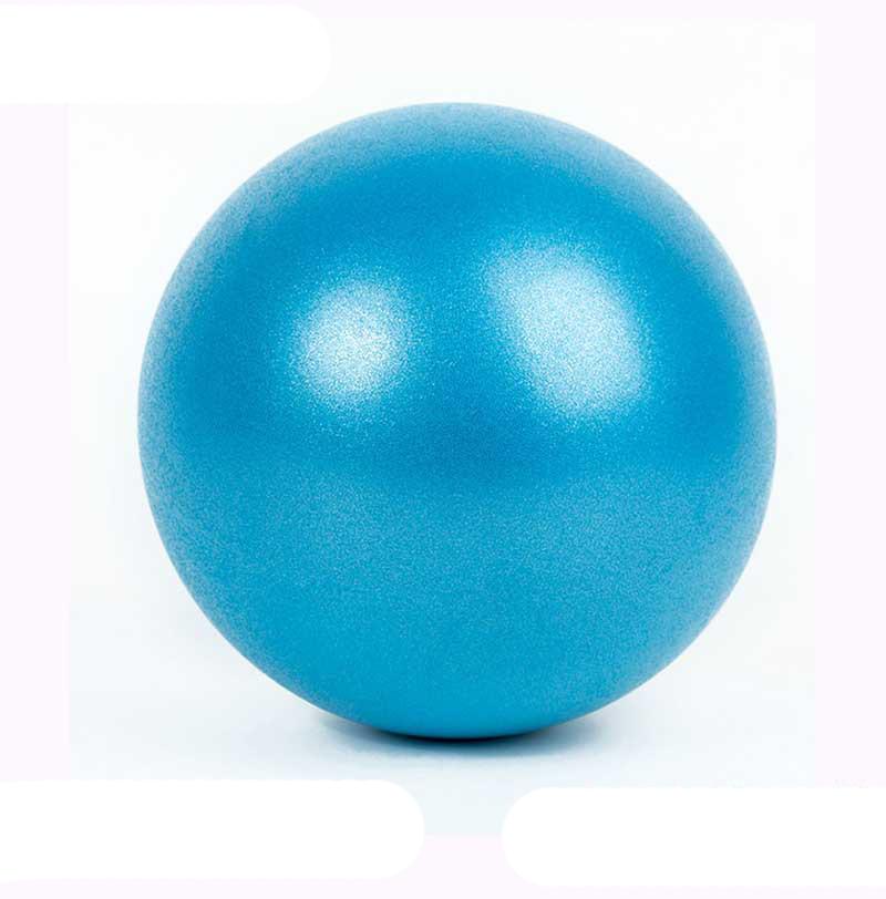 25cm yoga boll övning gymnastiska fitness pilates boll övning gym fitness yoga kärna boll inomhus träning yoga boll: Blå