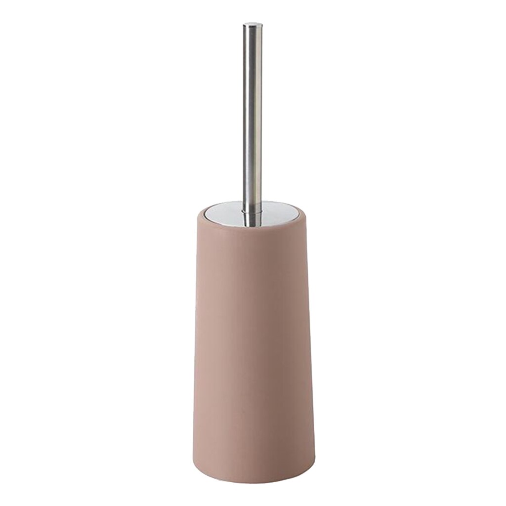 Wc Borstel Houder Set Met Handvat & Deksel Toilet Cleaner Holder Kantoor: Coffee