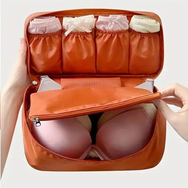 Cosmetisch ondergoed organisator Lingerie BH Reisorganisator Opbergtas Bagage Kofferzakje Zip Cases Kleding BH