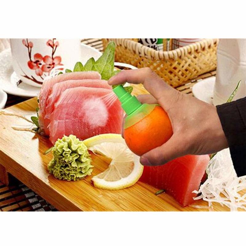 3piece set kitchen gadgets fruit and vegetable tools manual fruit juice sprayer lemon juicer juicer citrus lemon orange