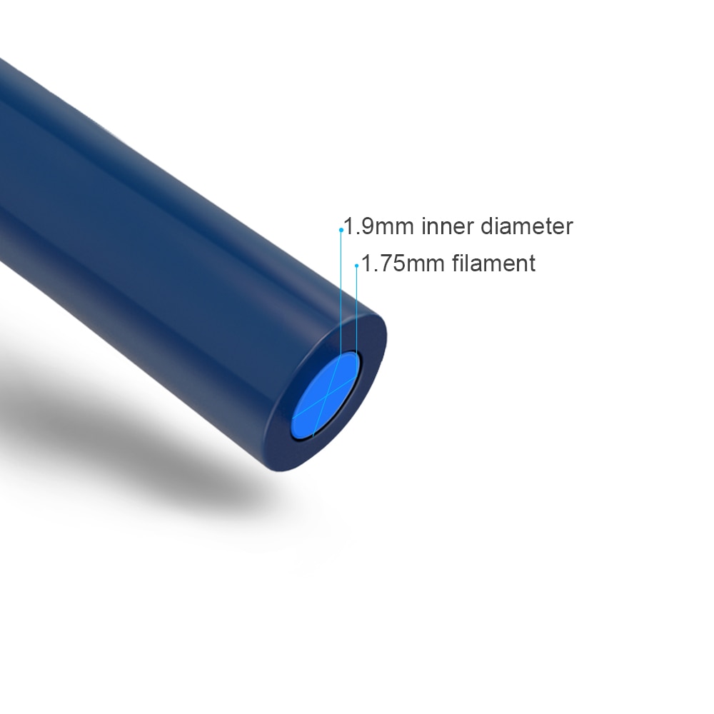 Capricorn Bowden PTFE Tubing XS Series 1M/2M Quick Fitting Straight Pneumatic Blue 1.75mm Filament for Ender 3 3d Printer Parts